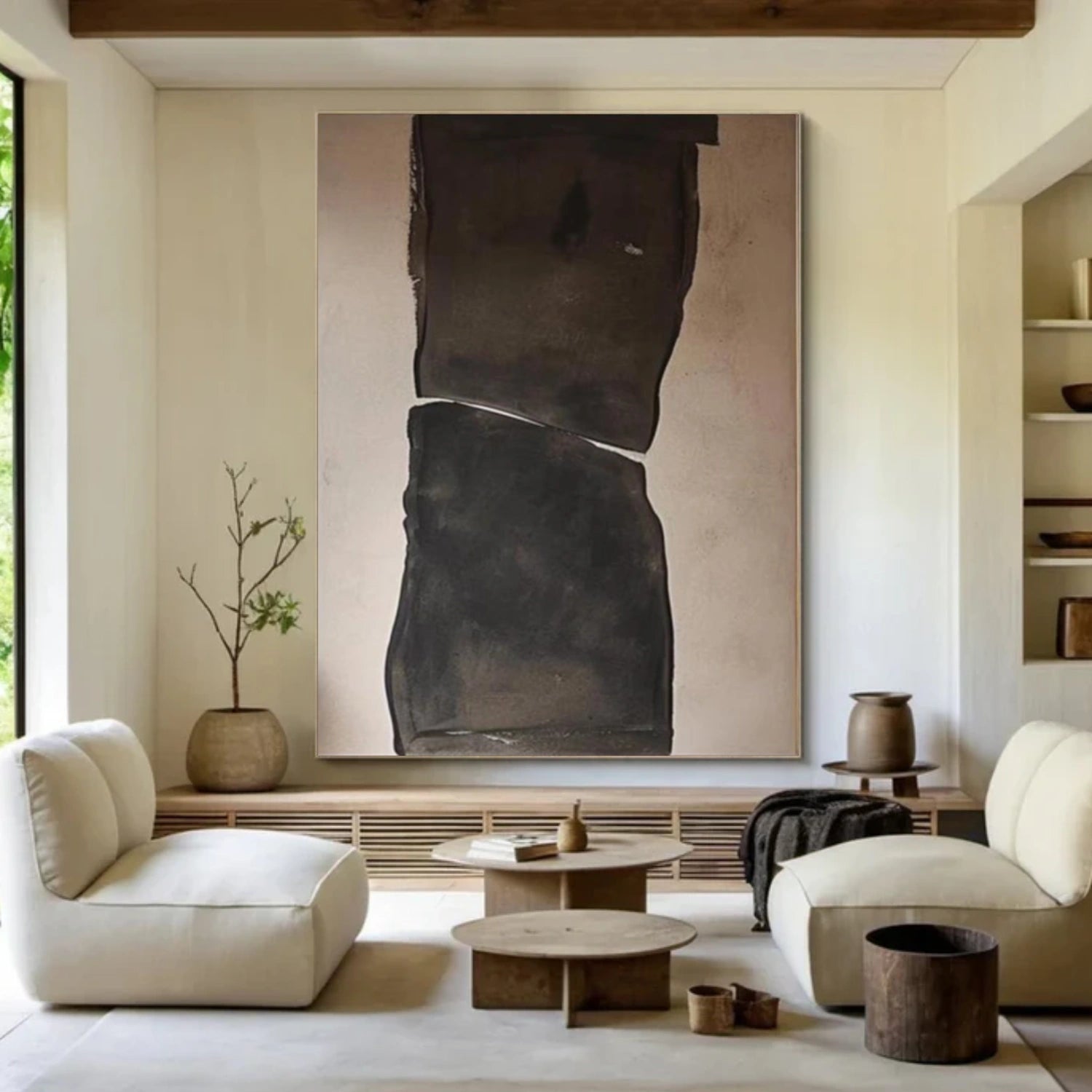 Wabi Sabi Abstract Wall Art #WT070