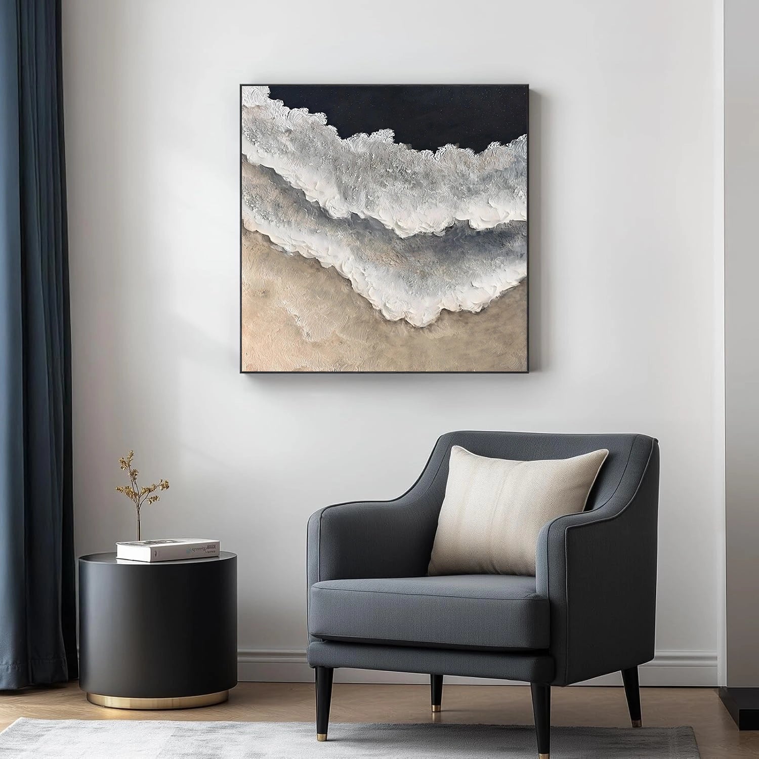 Ocean & Sky Textured Wall Art #MO100