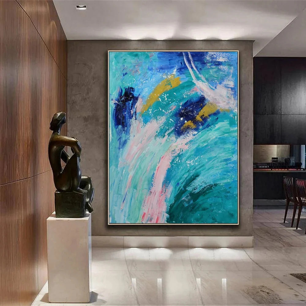 Abstract Texture Wall Art #AT093