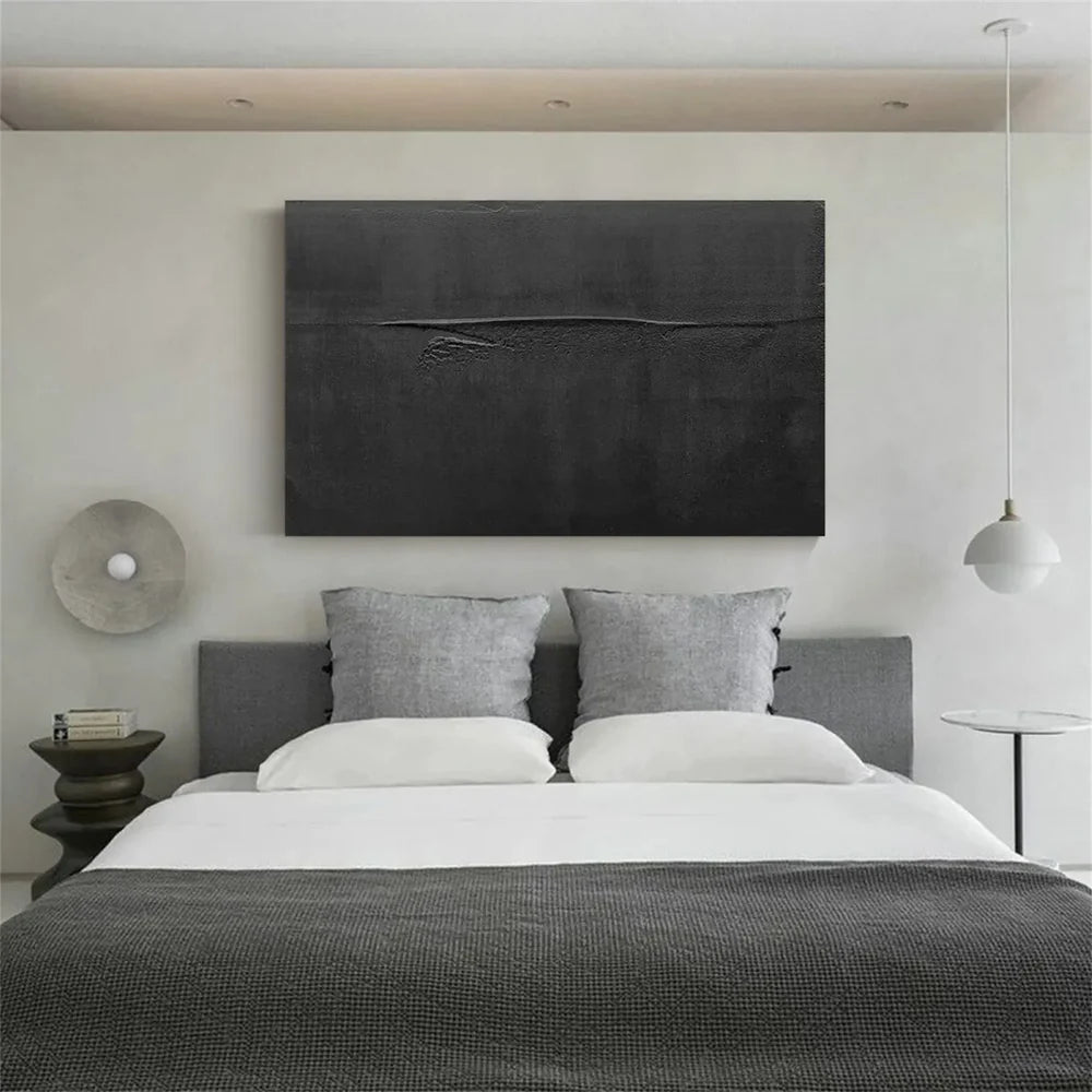Black Minimalist Wall Art #MT117