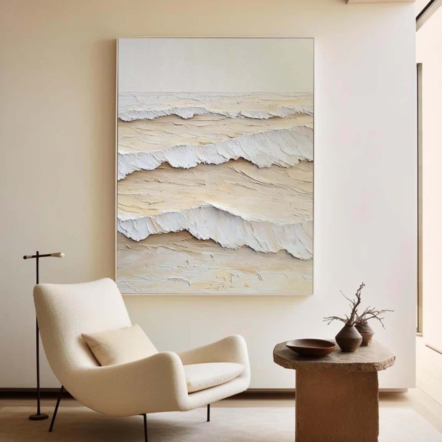 Ocean & Sky Textured Wall Art #MO075