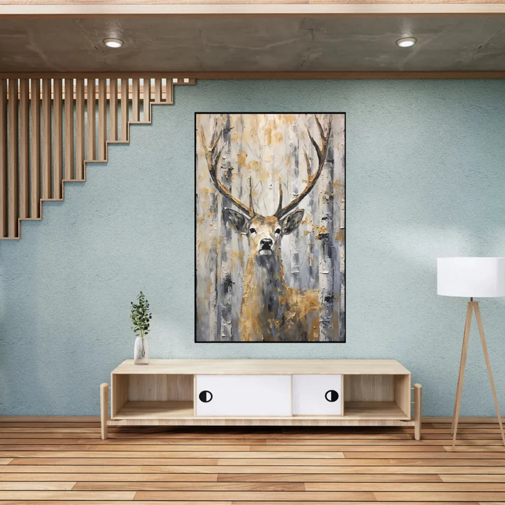 Abstract Animal Textured Wall Art #DL037