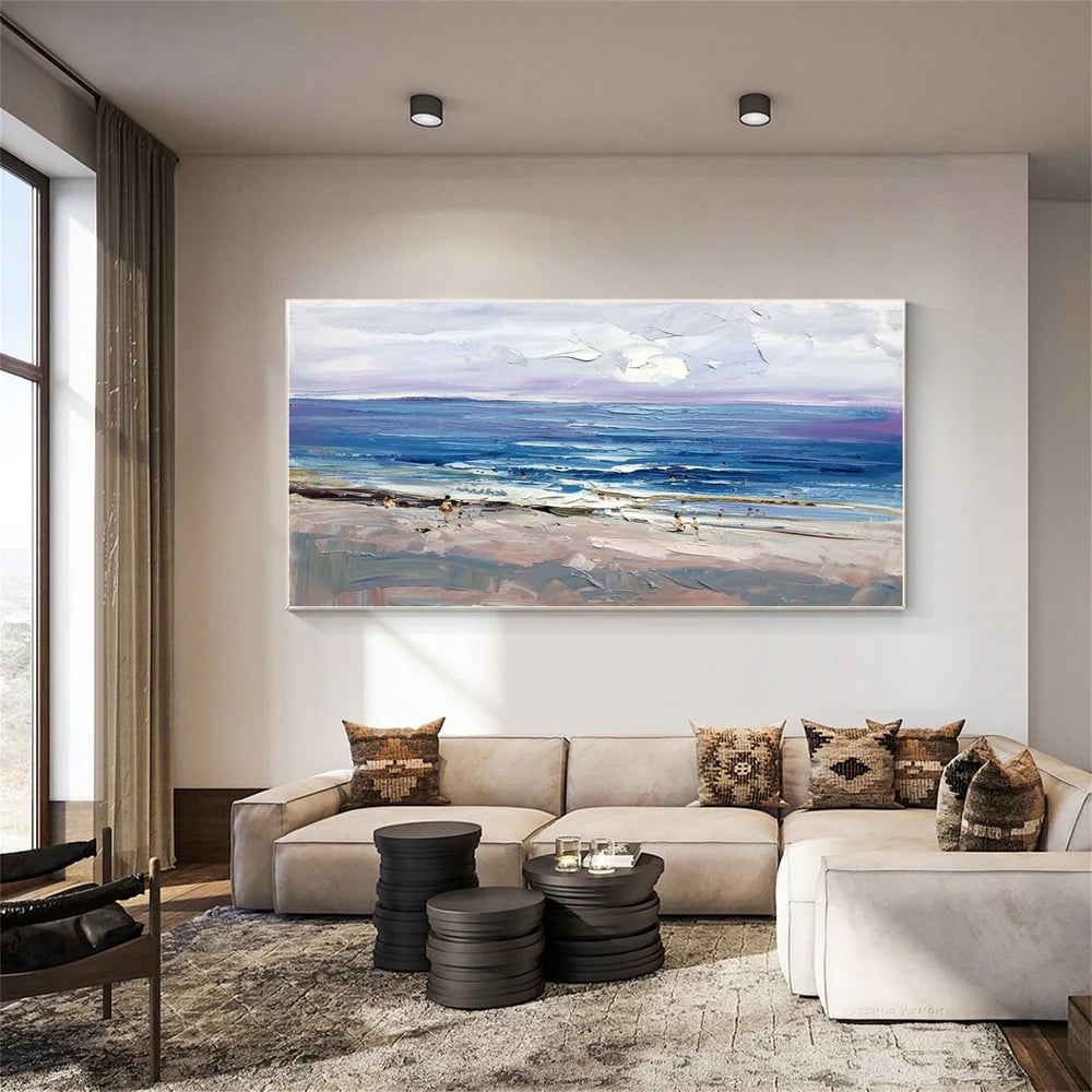 Ocean & Sky Textured Wall Art # MO008