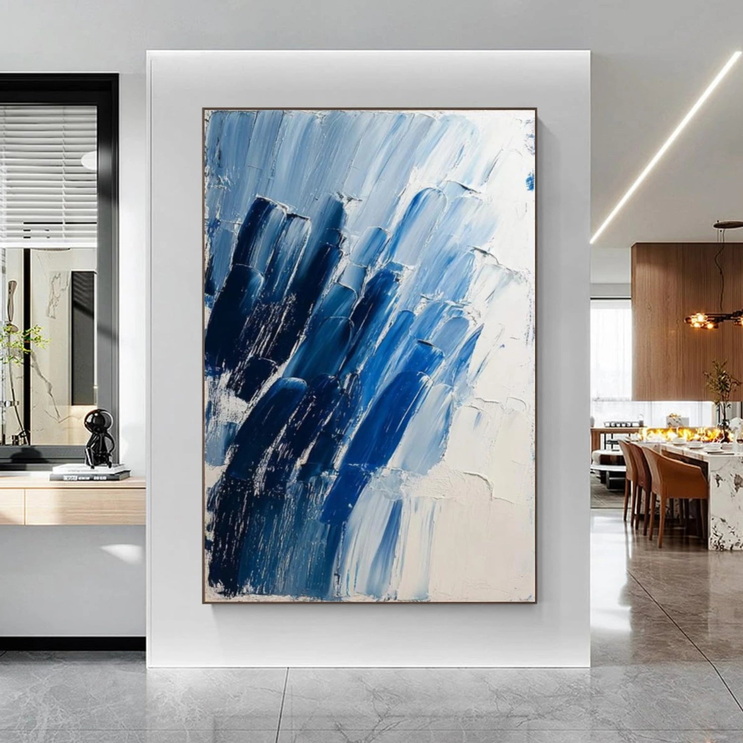 Abstract Textured Wall Art #AT142