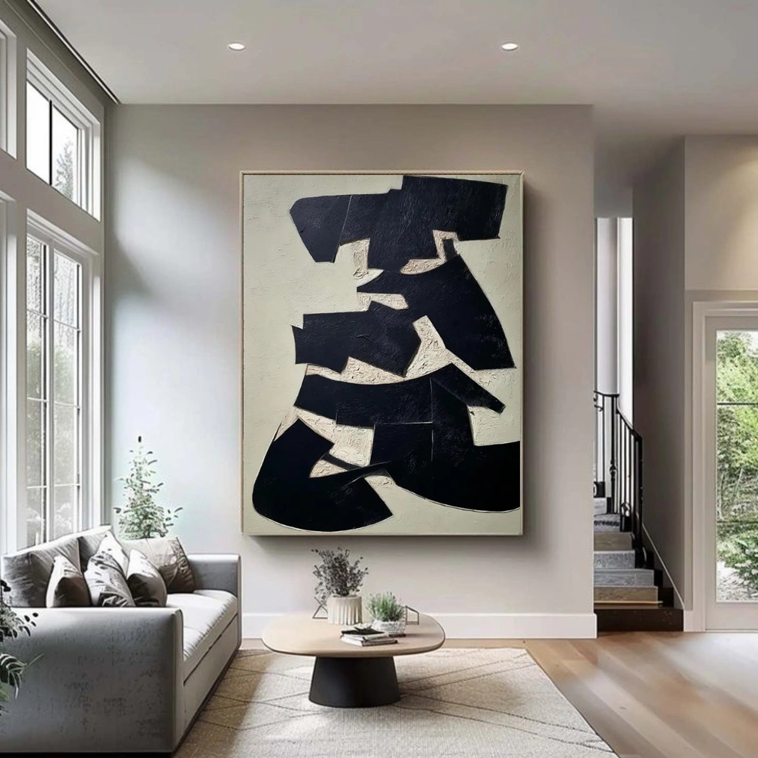 Wabi Sabi Abstract Wall Art #WT080