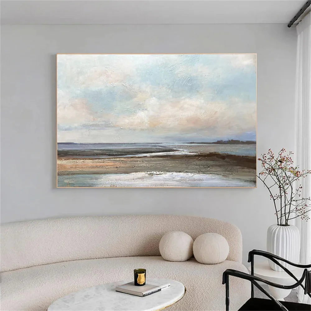 Ocean & Sky Abstract Wall Art # MO023