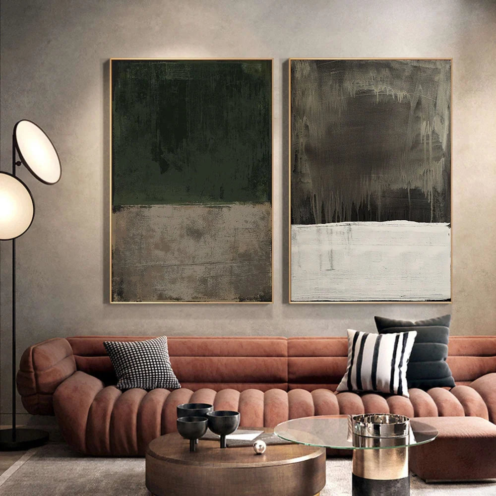 Abstract Wall Art Set of 2 #AT053