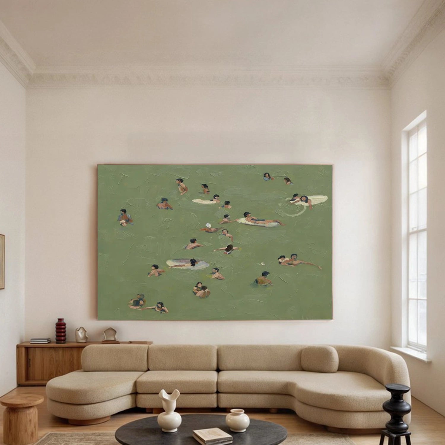 Swimming Sport Art Canvas #PT047