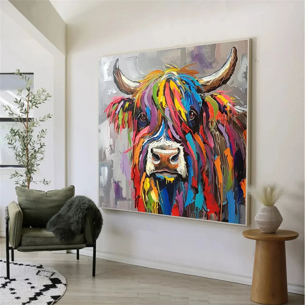 Abstract Animal Wall Art #DL035