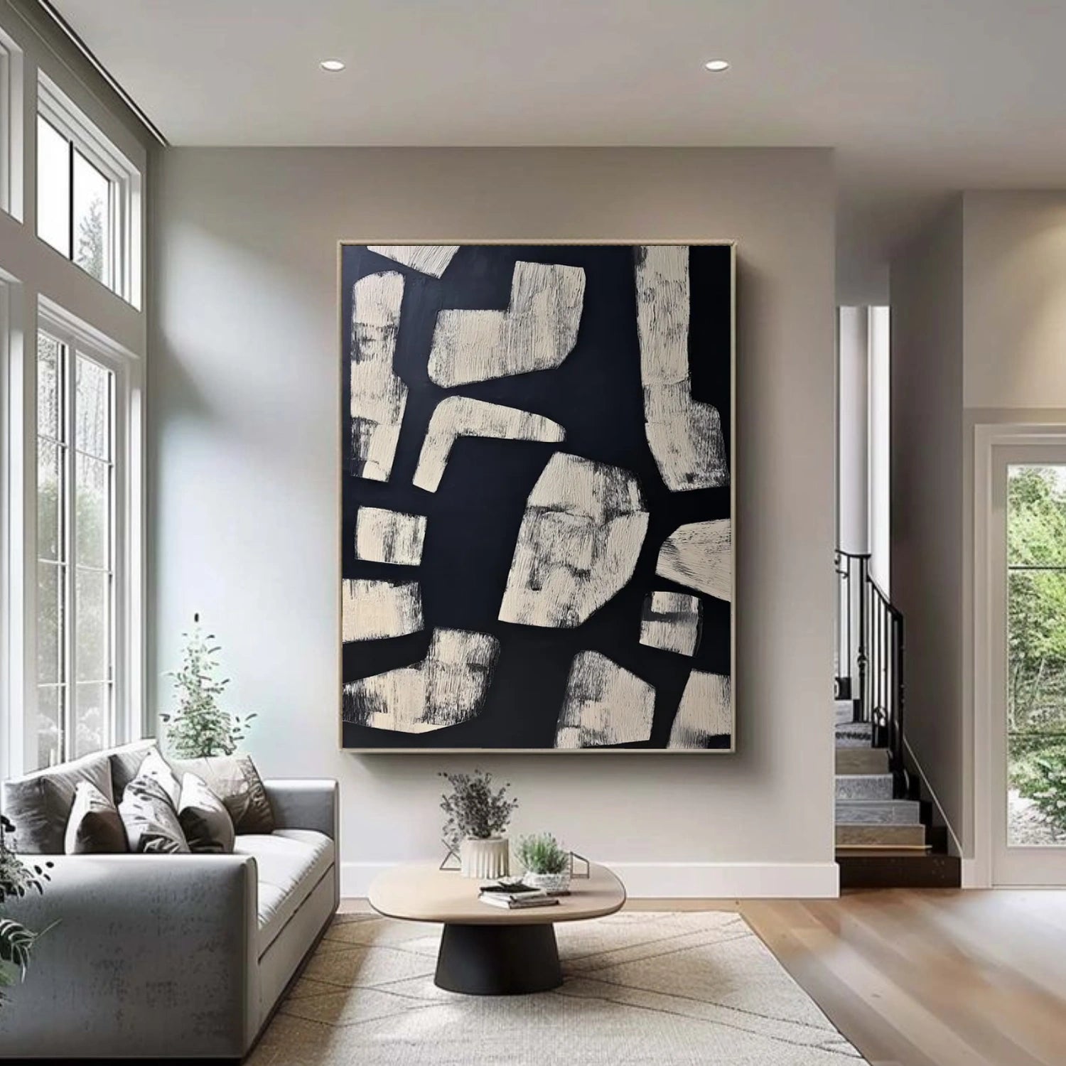 Wabi Sabi Abstract Wall Art #WT081
