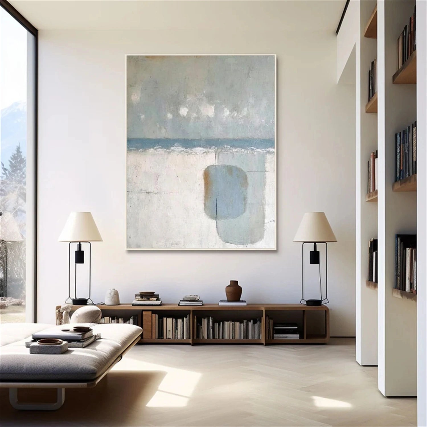 Wabi Sabi Abstract Wall Art #WT073