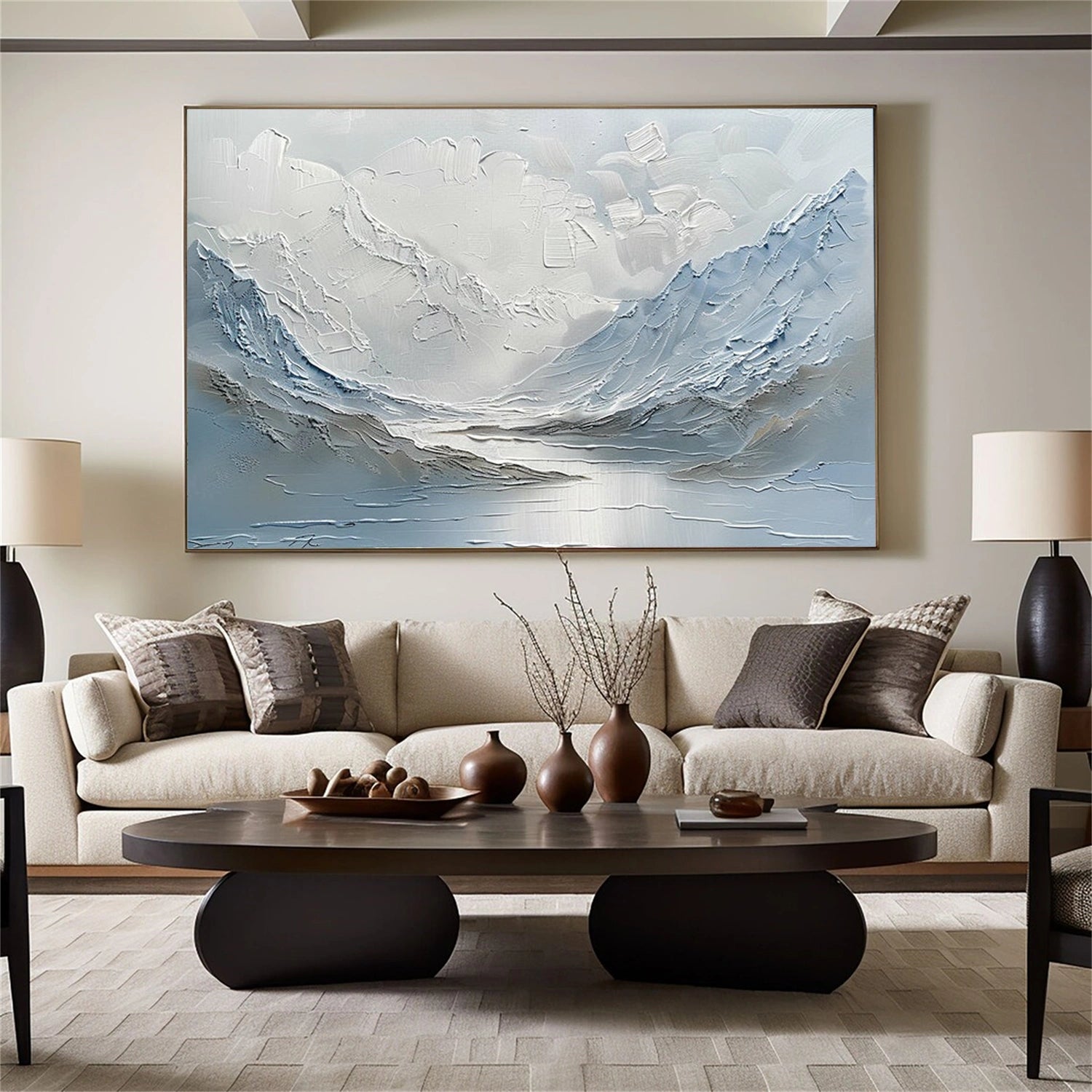 Mountain Textured Wall Art #MS042