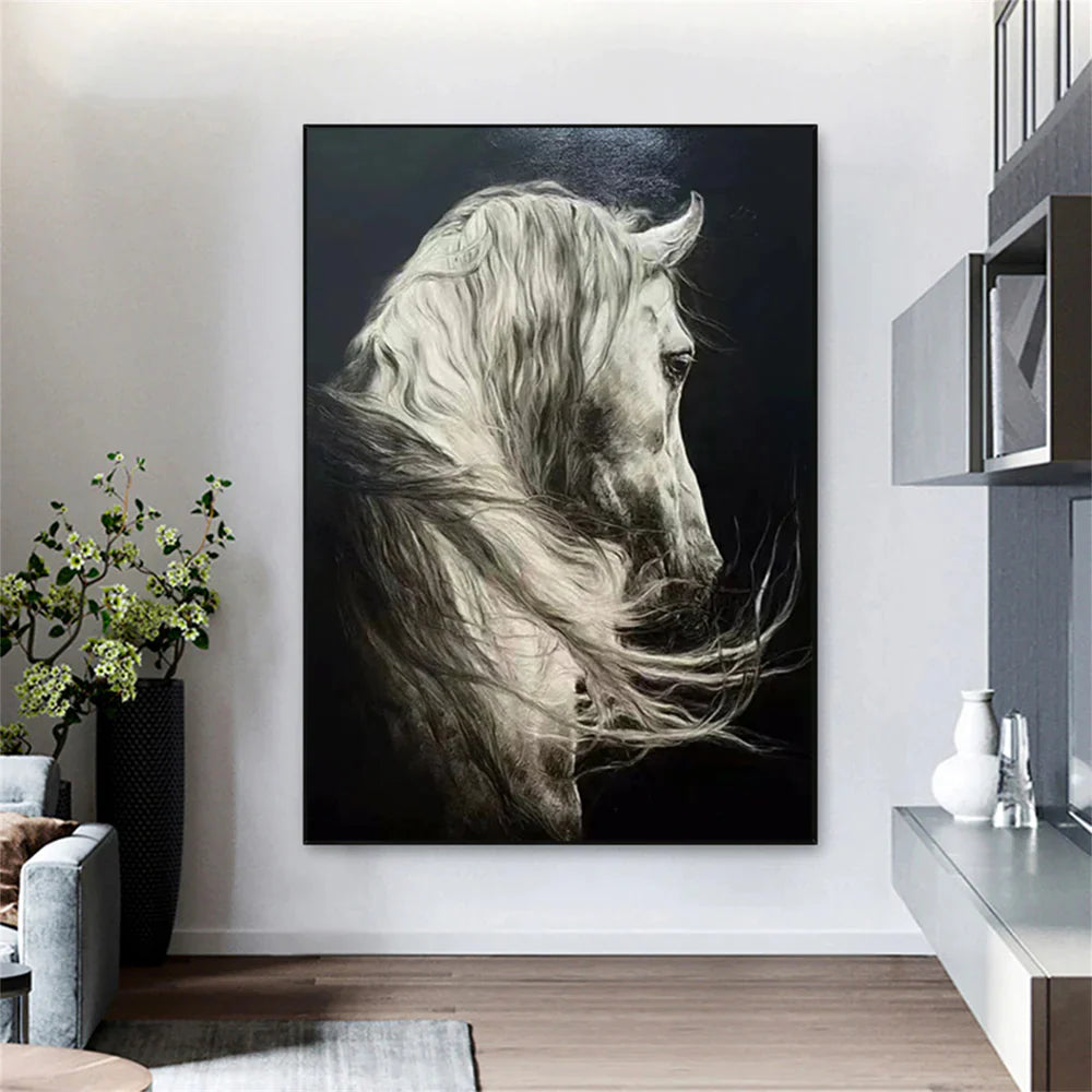 Abstract Horse Animal Wall Art #DL006