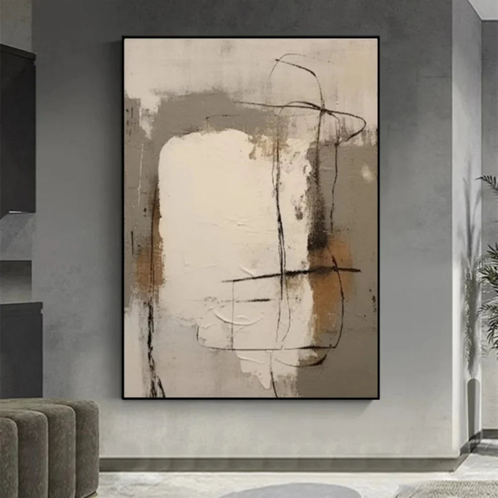 Wabi Sabi Textured Wall Art #WT014