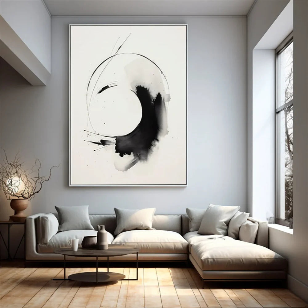 Black and White Minimalist Wall Art #MT113