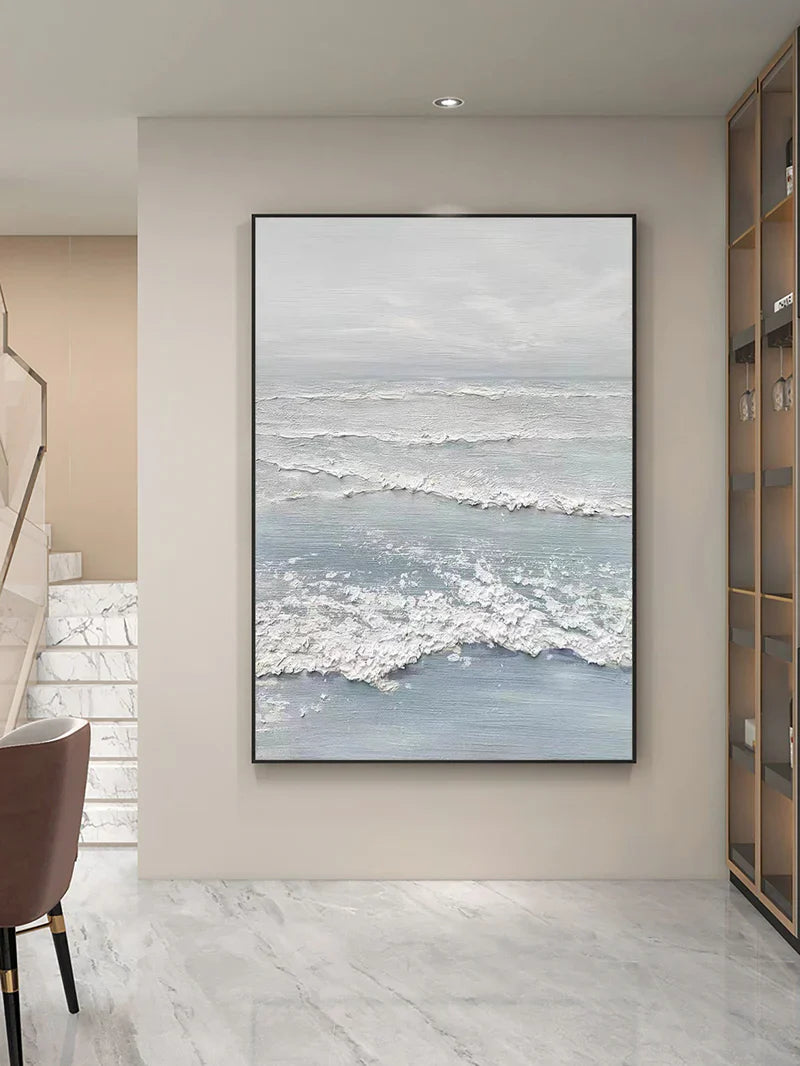 Ocean & Sky Textured Wall Art #MO012