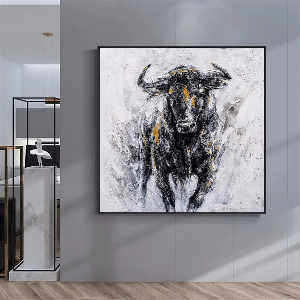 Abstract Animal Textured Wall Art #DL012