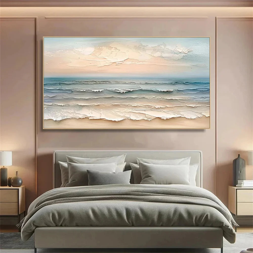 Ocean & Sky Textured Wall Art # MO003