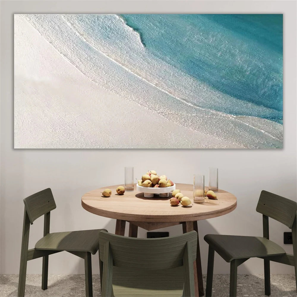 Ocean & Sky Abstract Wall Art #MO068