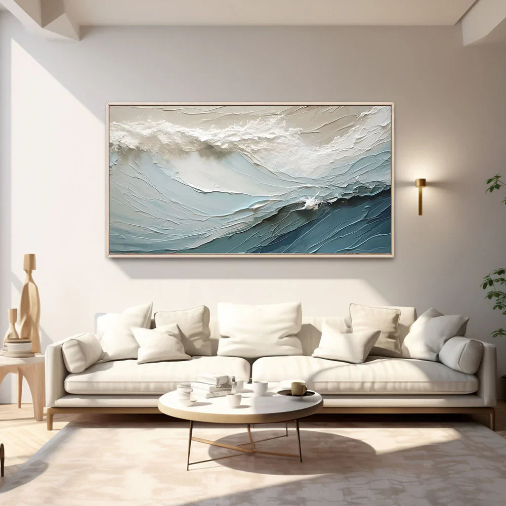 Ocean & Sky Textured Wall Art # MO031