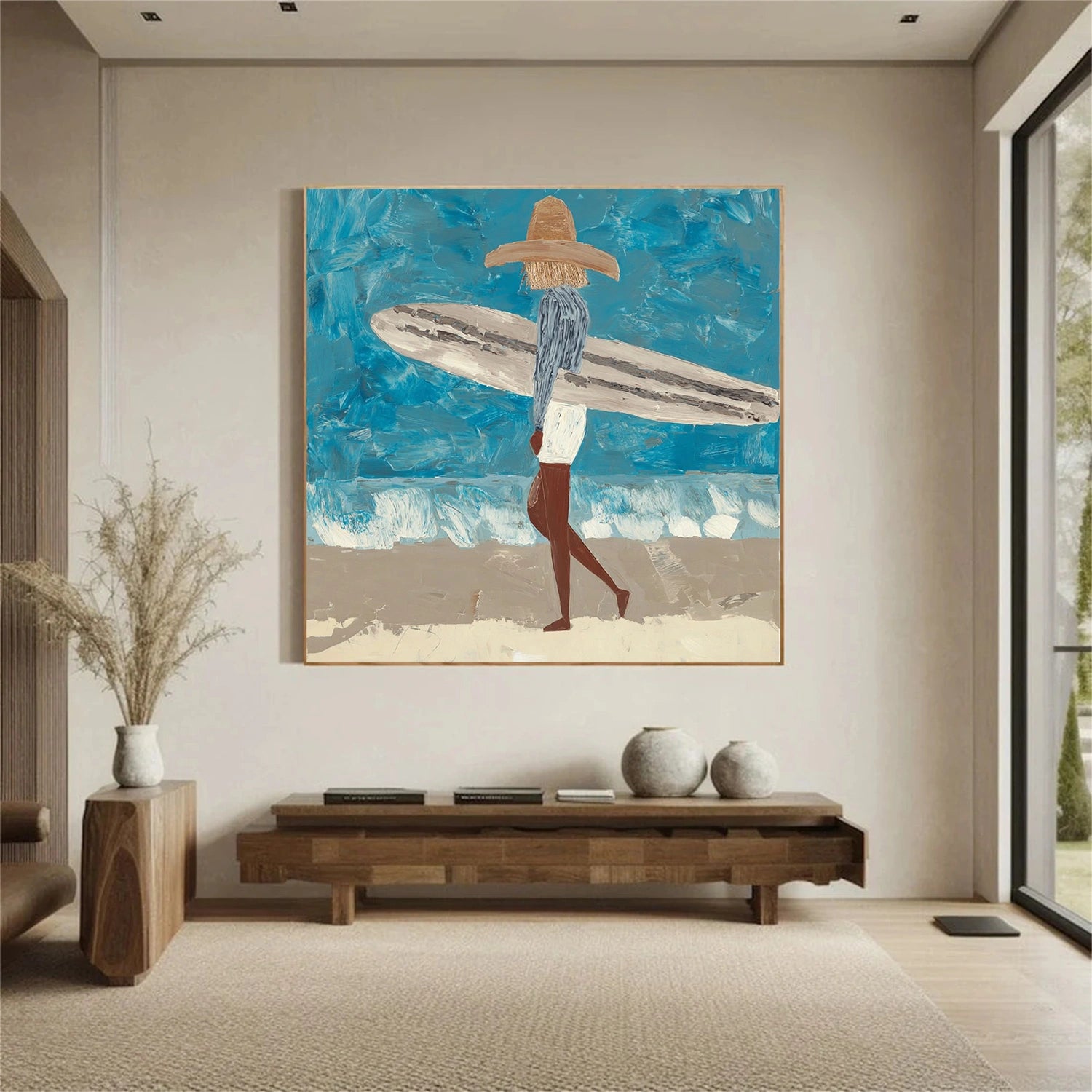 Abstract Portrait Wall Art #PB021