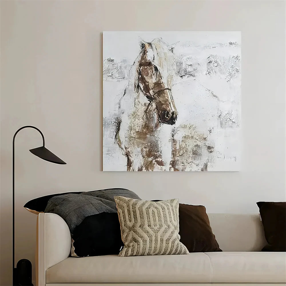 Abstract Horse Animal Wall Art #DL042