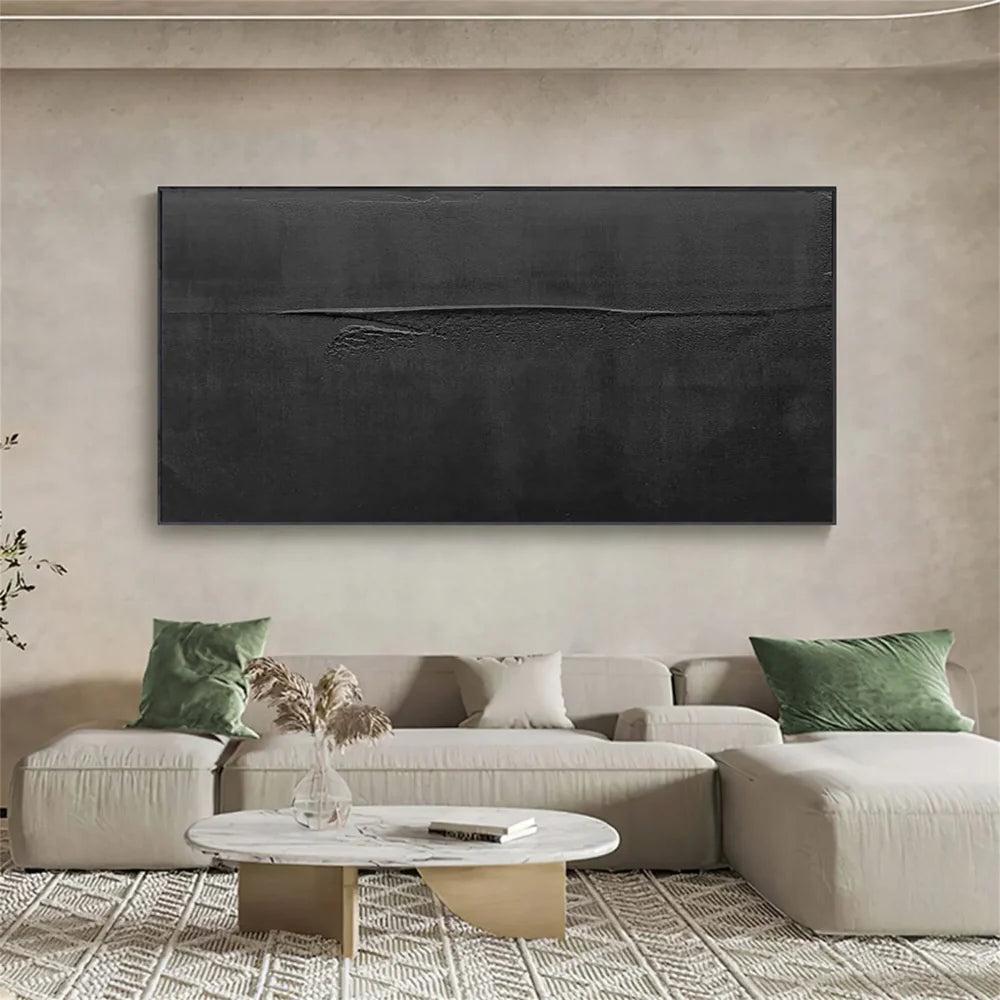 Black Minimalist Wall Art #MT117