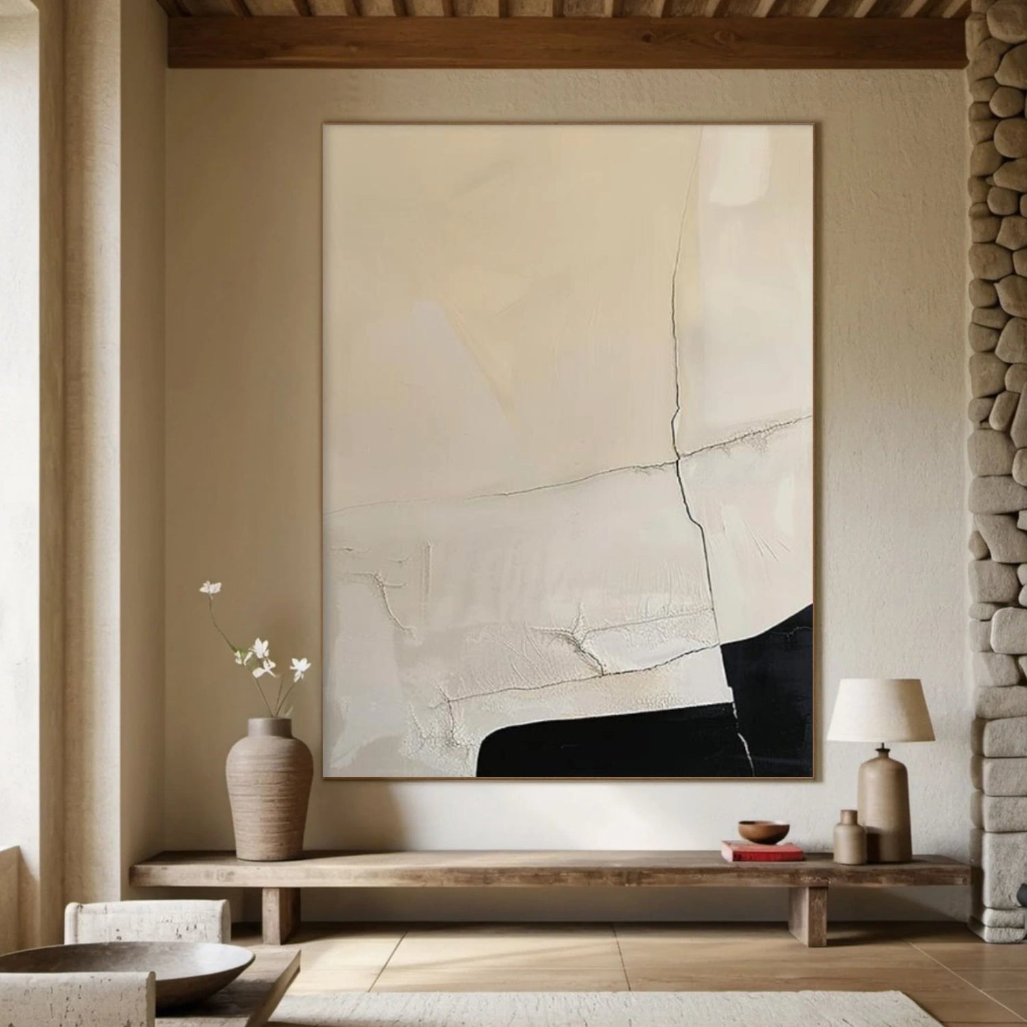 Wabi Sabi Abstract Wall Art #WT076