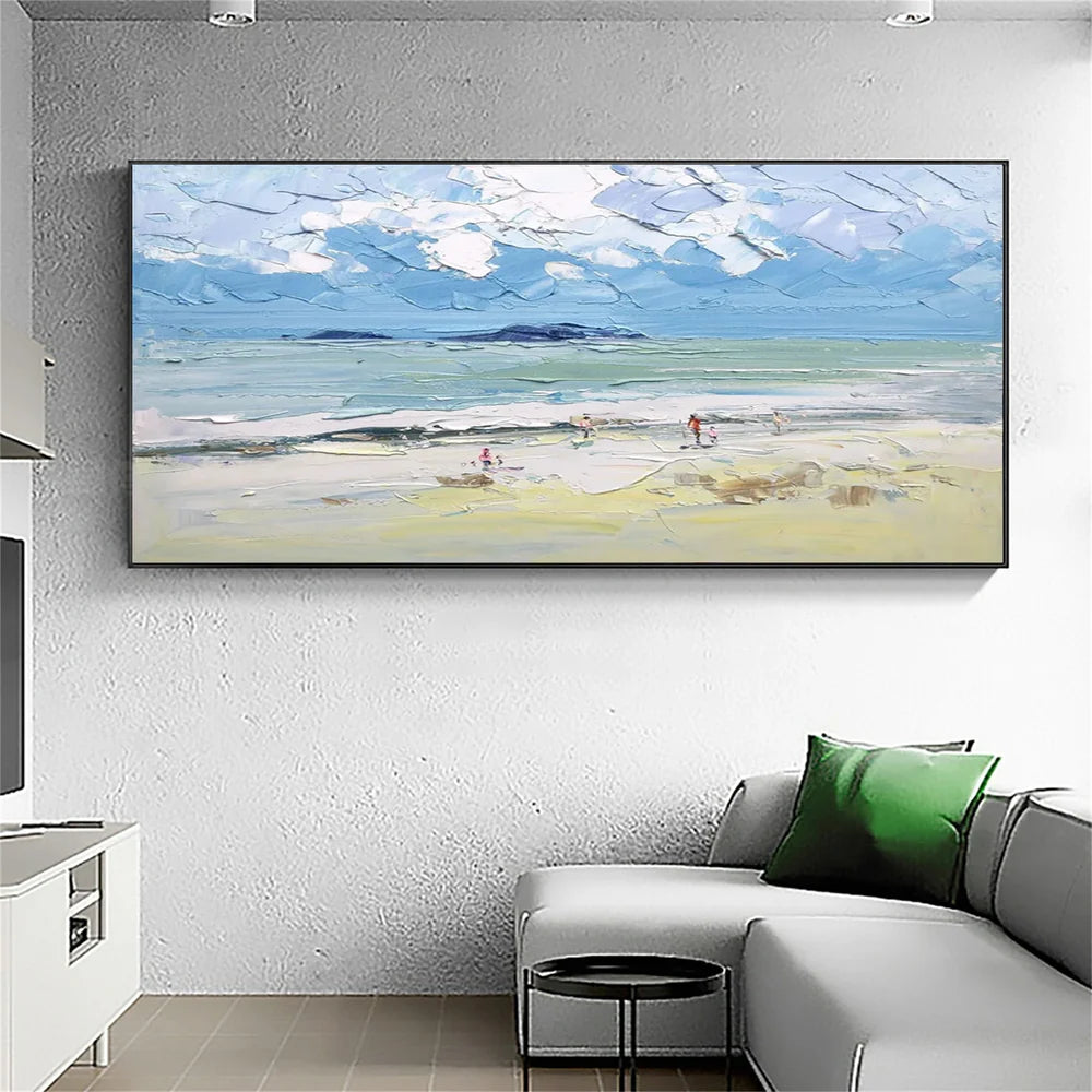 Ocean & Sky Abstract Wall Art # MO021