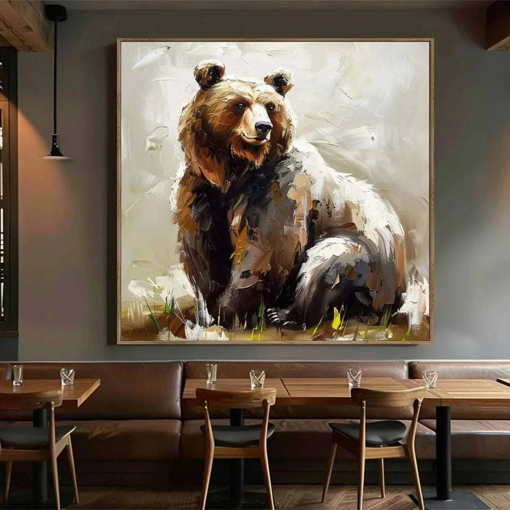 Abstract Animal Textured Wall Art #DL017