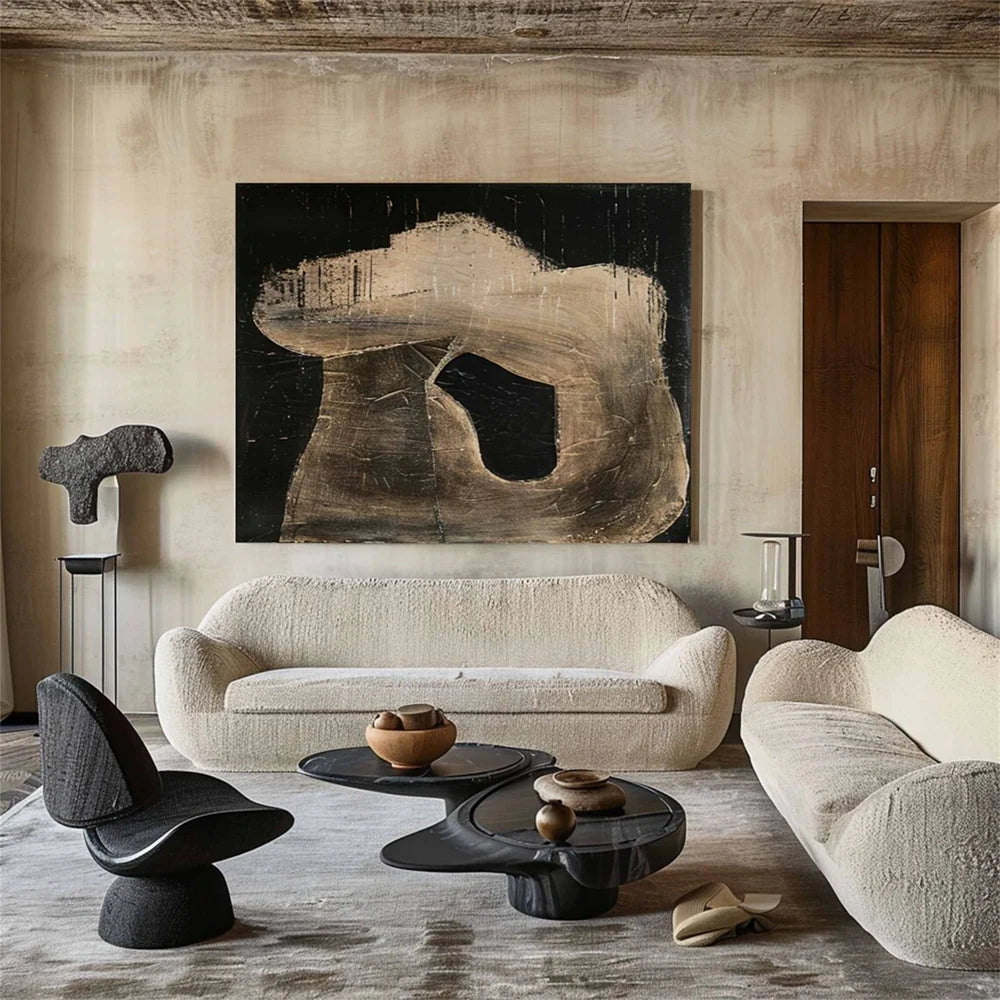 Wabi Sabi Abstract Wall Art #WT059