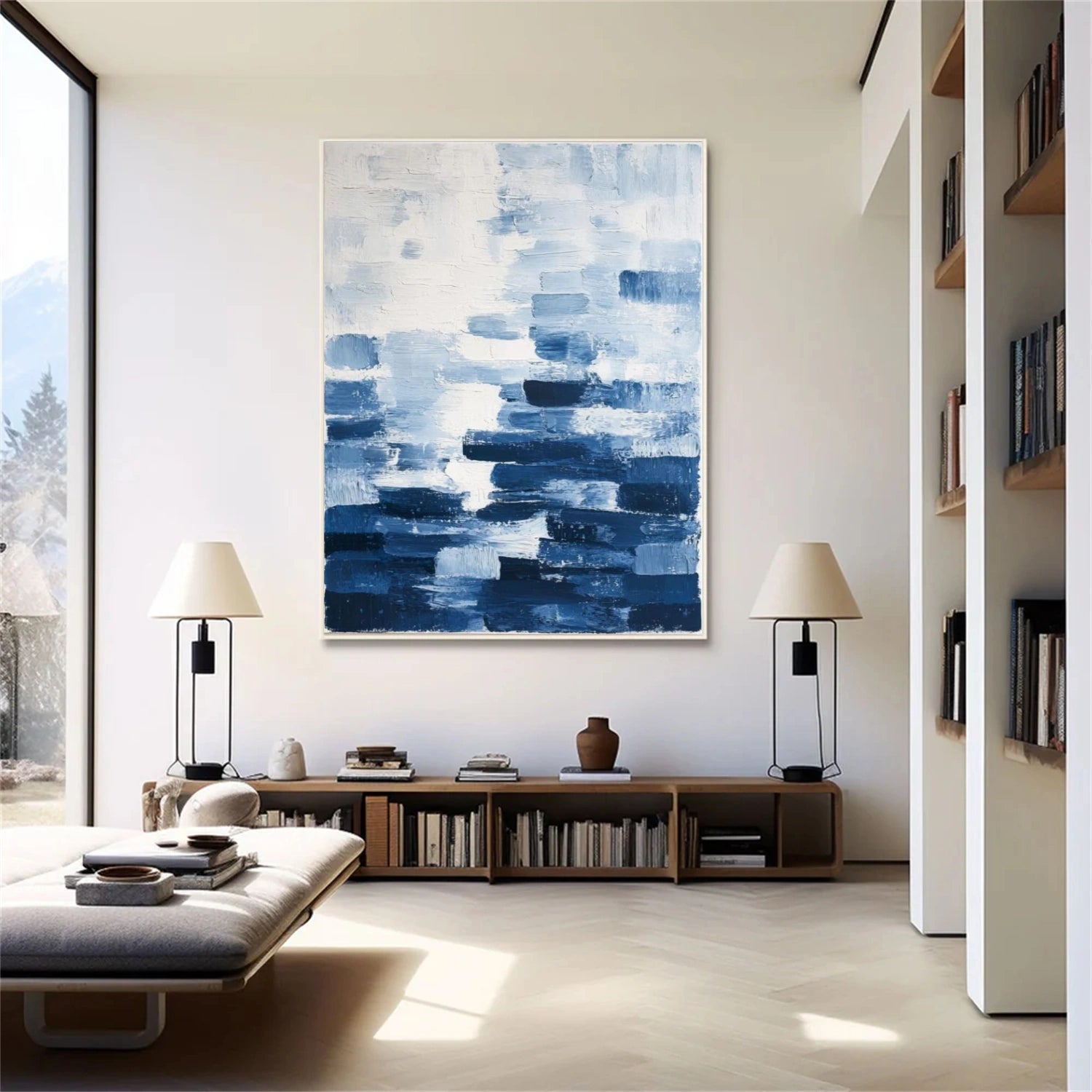 Abstract Textured Wall Art #AT143