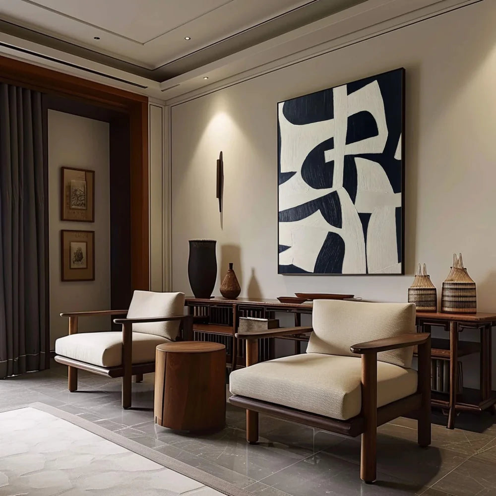 Wabi Sabi Textured Wall Art #WT029