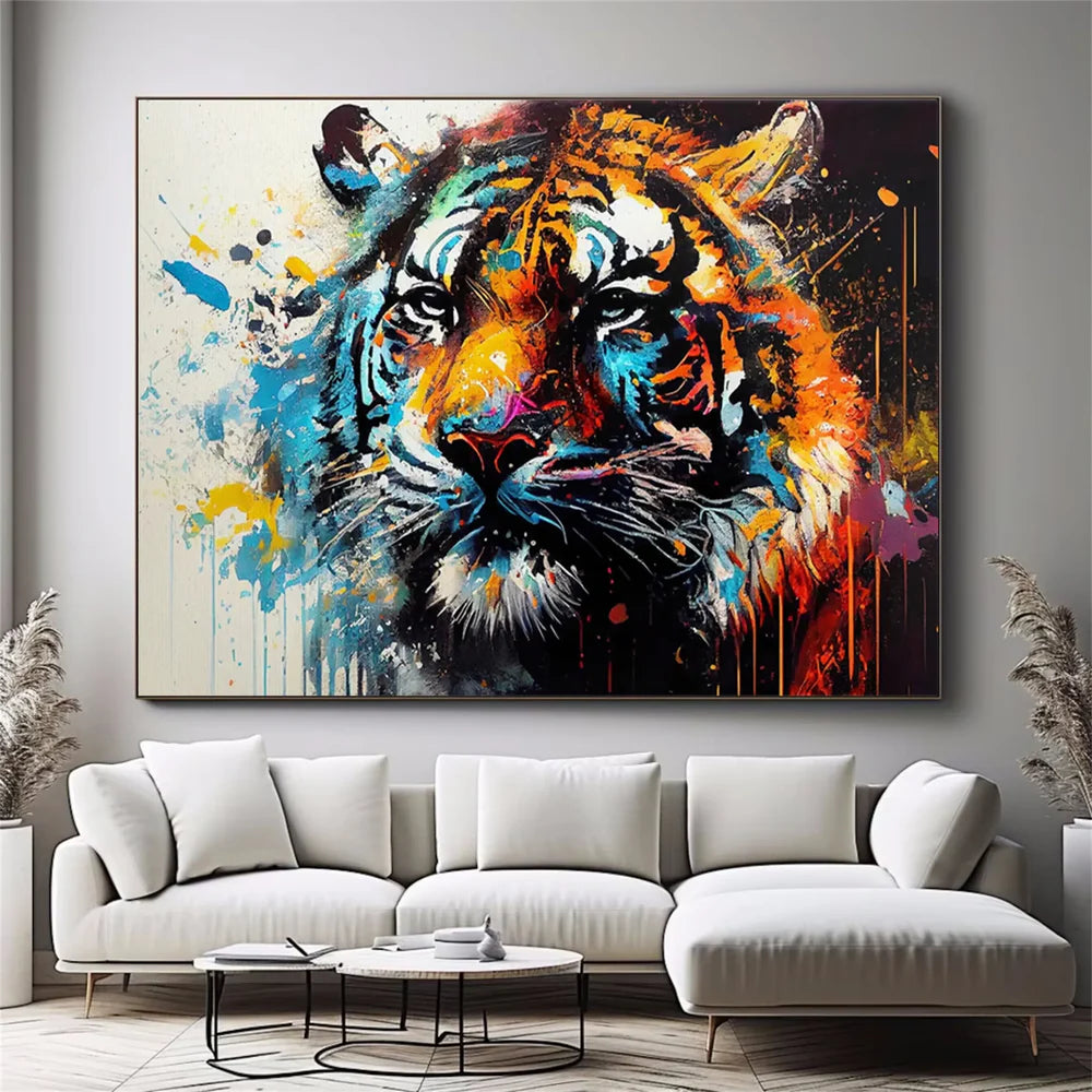 Abstract Animal Wall Art #DL018