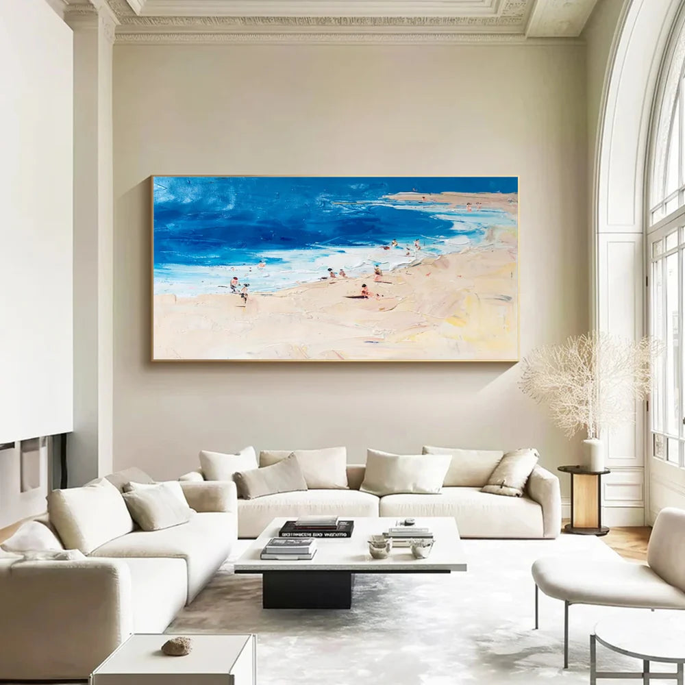 Ocean & Sky Abstract Wall Art # MO020