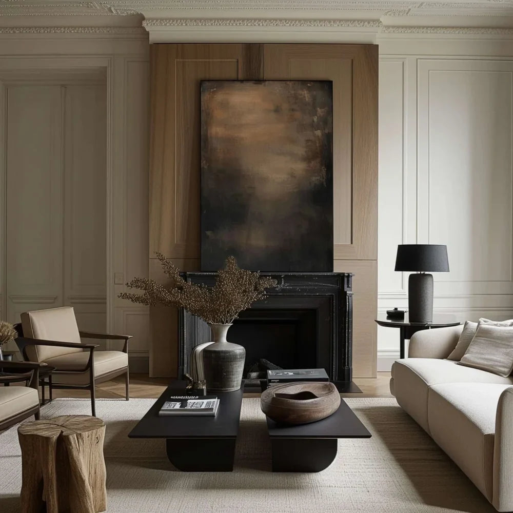 Wabi Sabi Abstract Wall Art #WT006