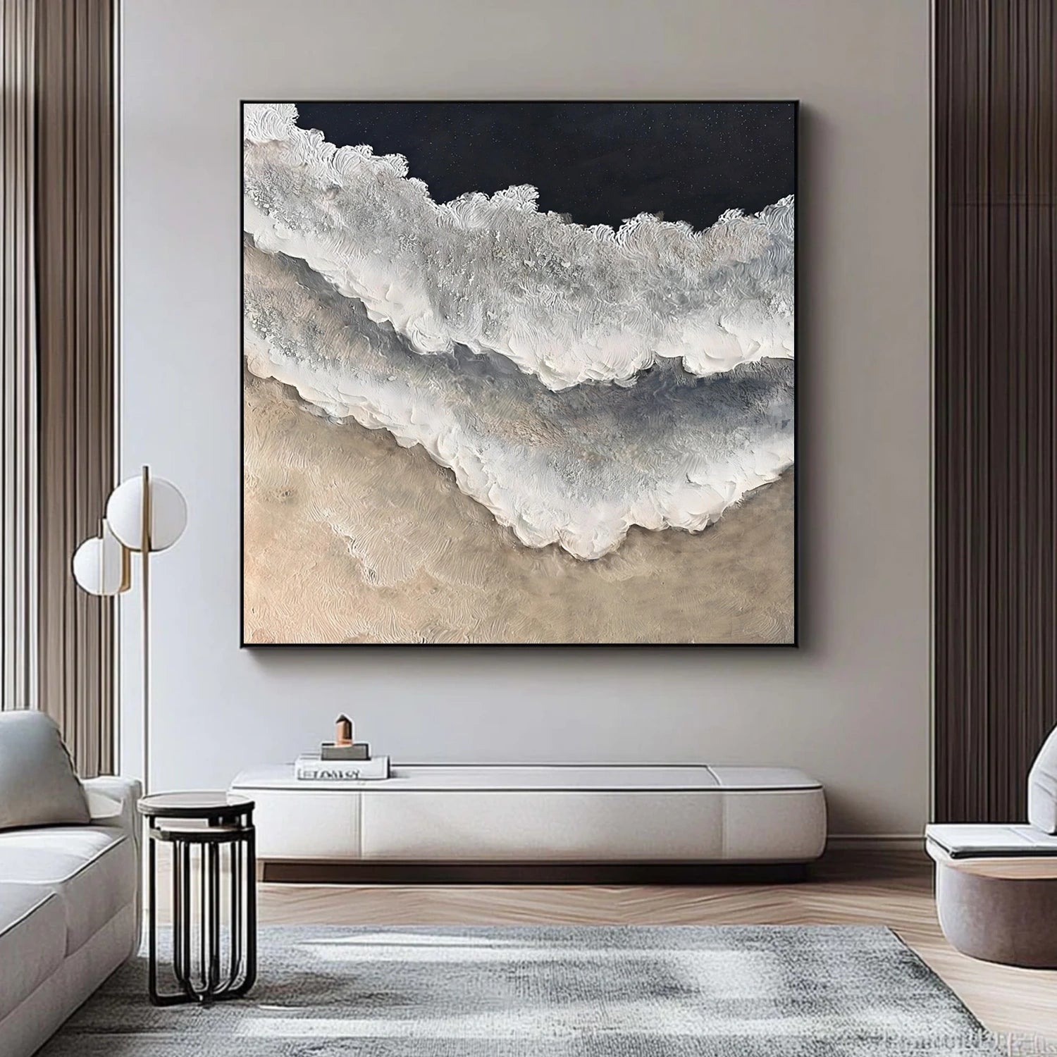 Ocean & Sky Textured Wall Art #MO100