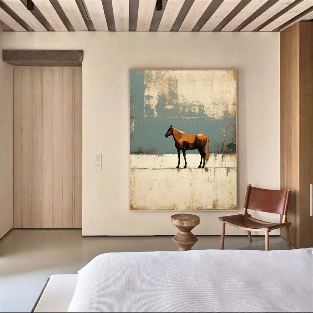 Abstract Horse Animal Wall Art #DL027