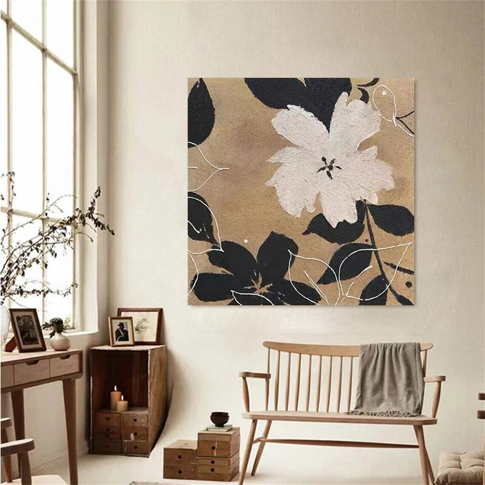 Flower & Tree Abstract Wall Art #SF038