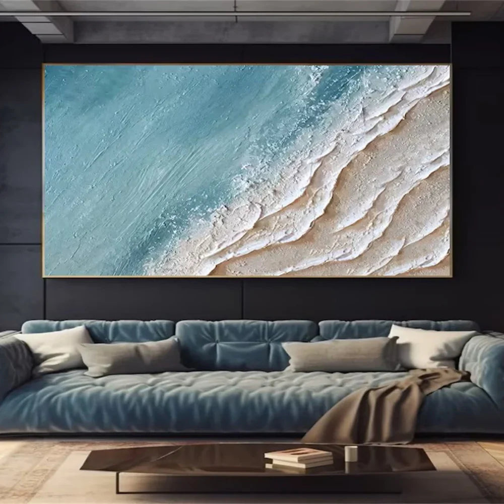 Ocean & Sky Textured Wall Art # MO016