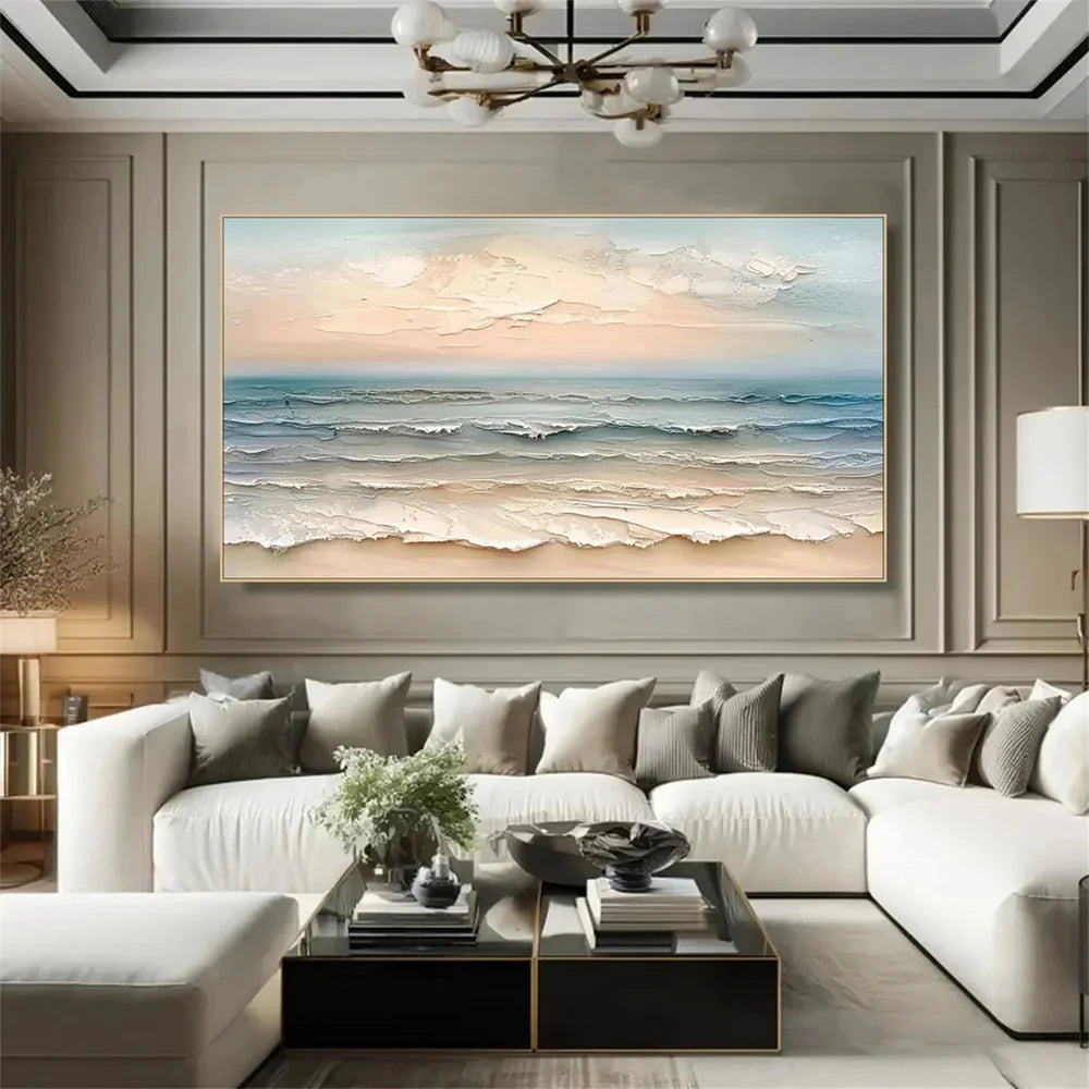 Ocean & Sky Textured Wall Art # MO003