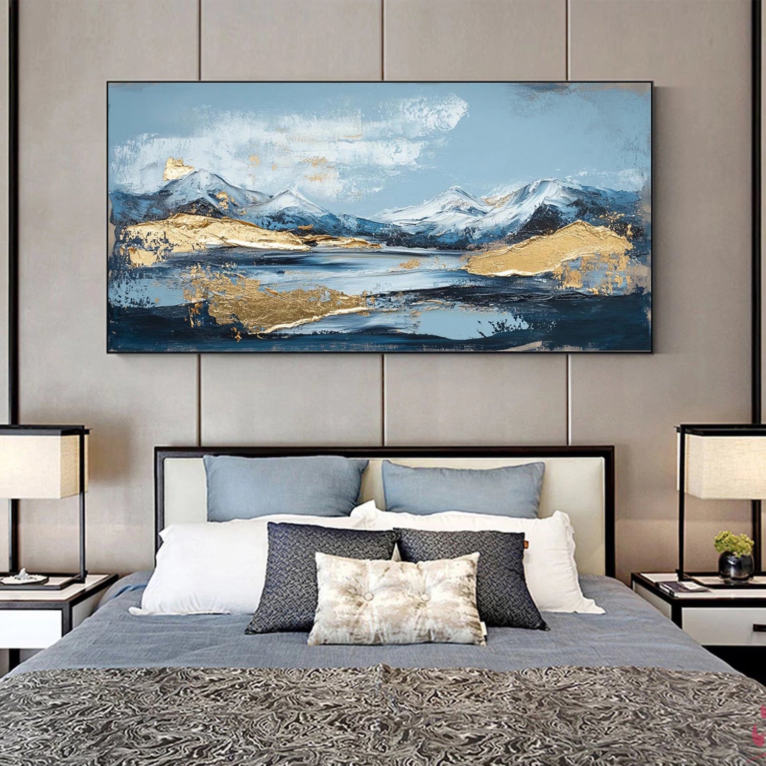 Mountain Textured Wall Art #MS044
