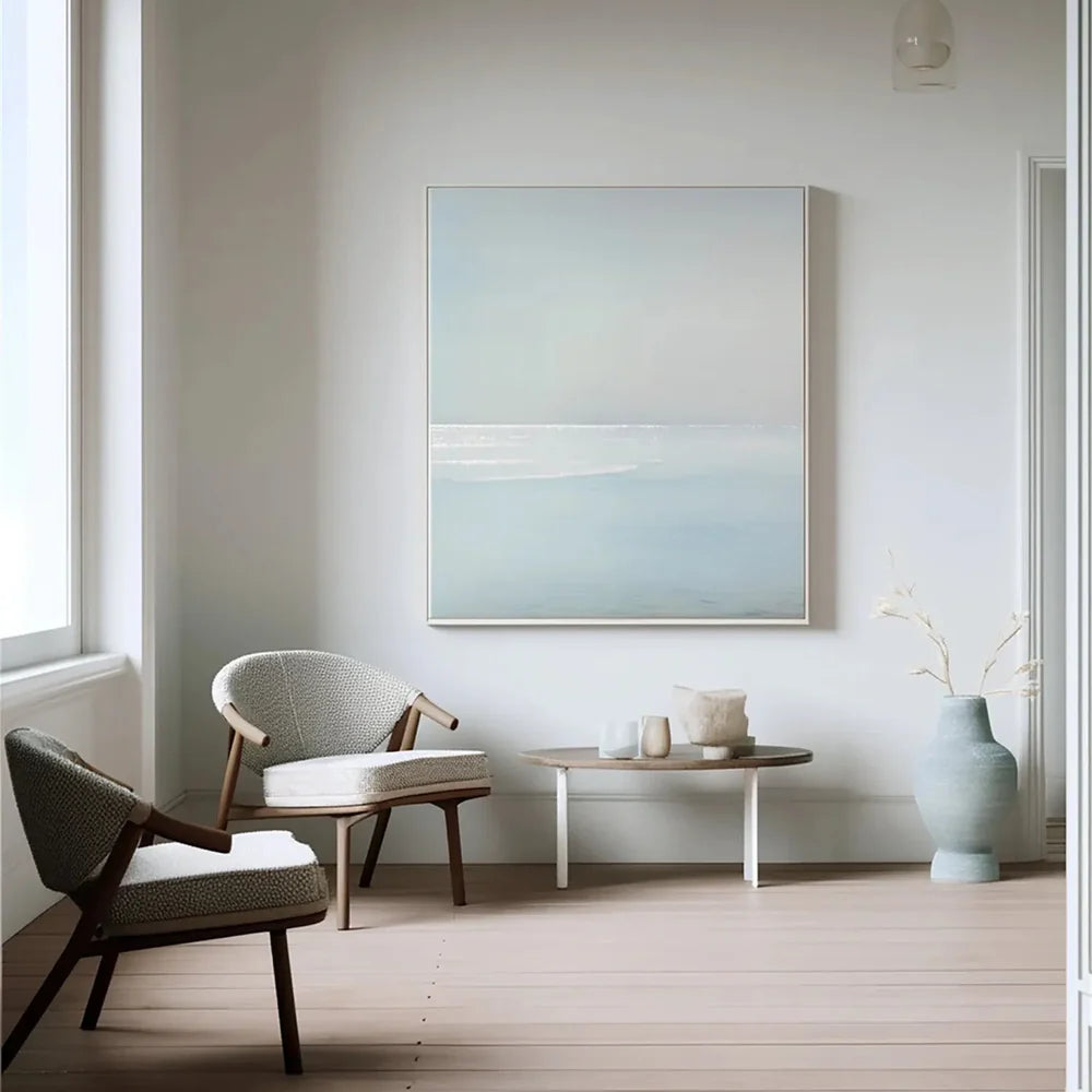Ocean & Sky Abstract Wall Art #MO064