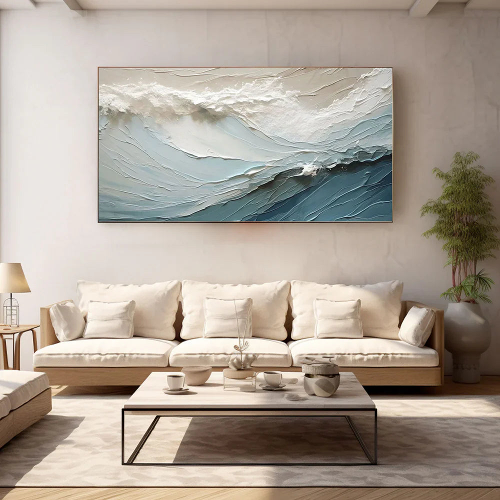 Ocean & Sky Textured Wall Art # MO031