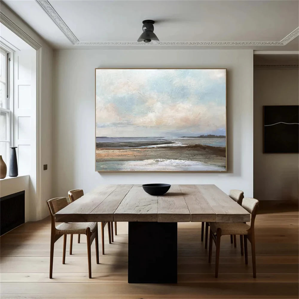 Ocean & Sky Abstract Wall Art # MO023