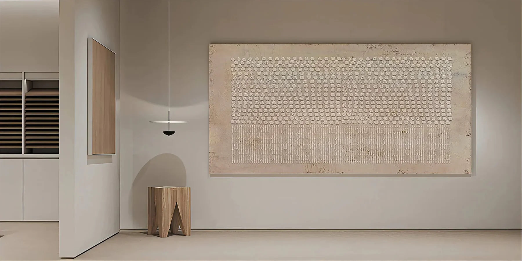 Wabi Sabi Textured Wall Art #WT007