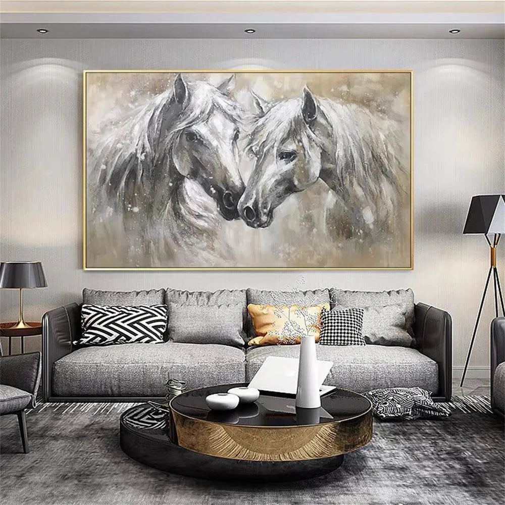 Abstract Horse Animal Wall Art #DL014