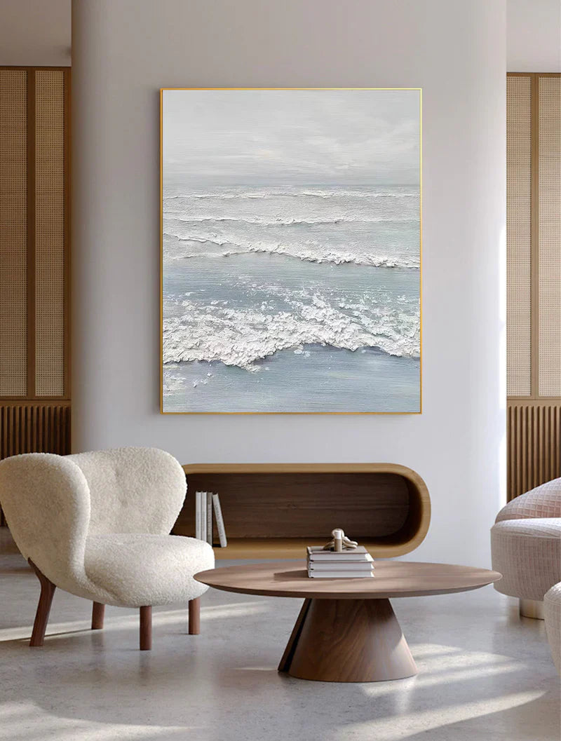 Ocean & Sky Textured Wall Art #MO012