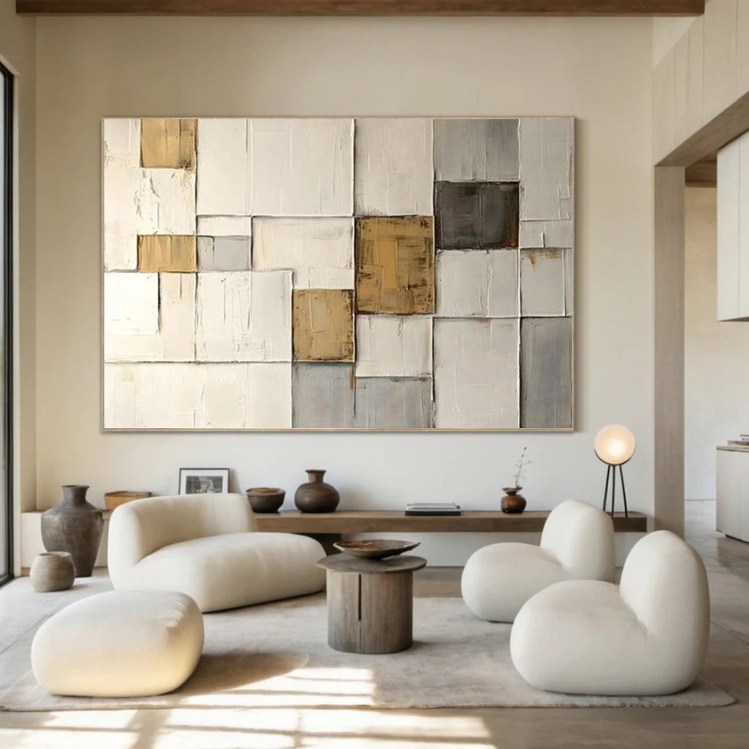 Wabi Sabi Textured Wall Art #WT061