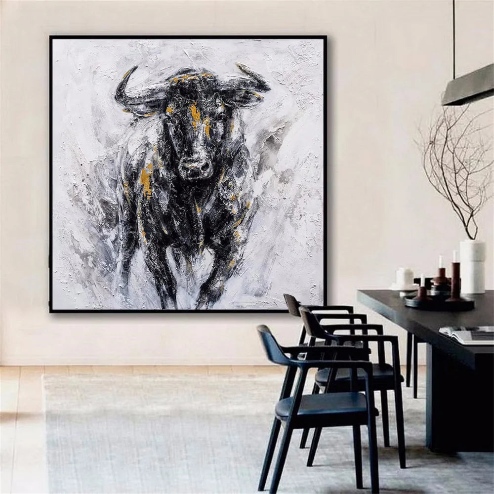 Abstract Animal Textured Wall Art #DL012